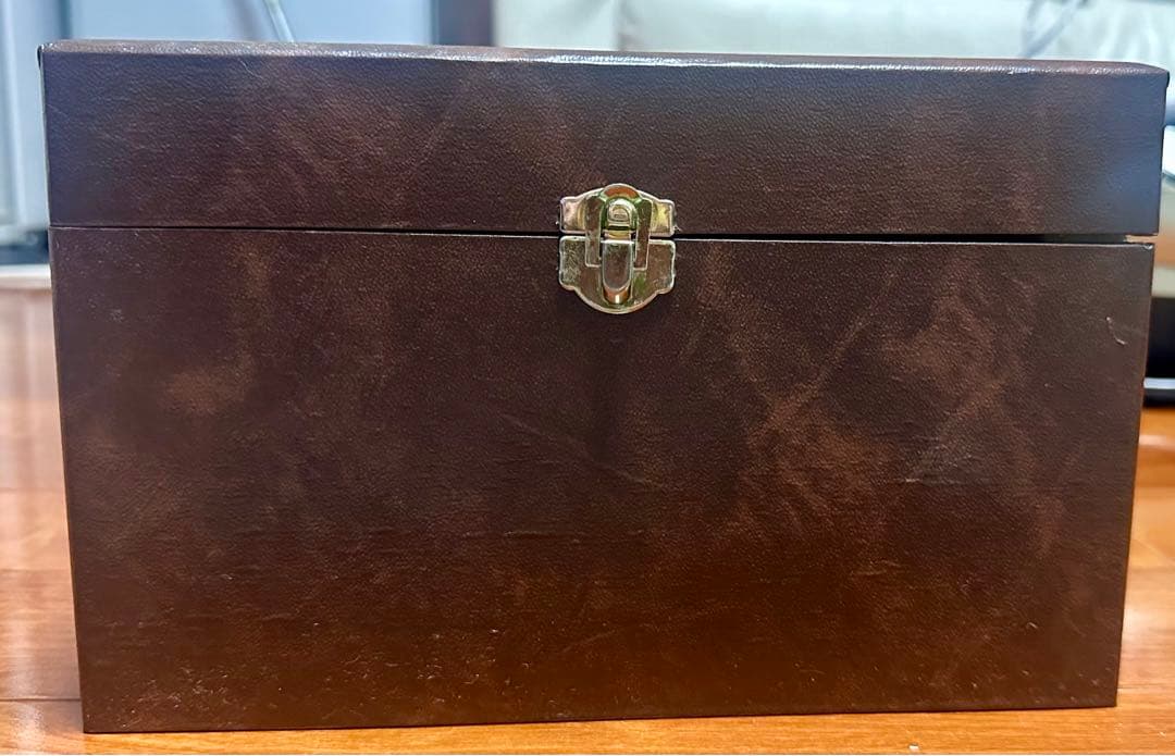 【新品・未使用】BOHEMIAガラス 花瓶 木製ボックス付き