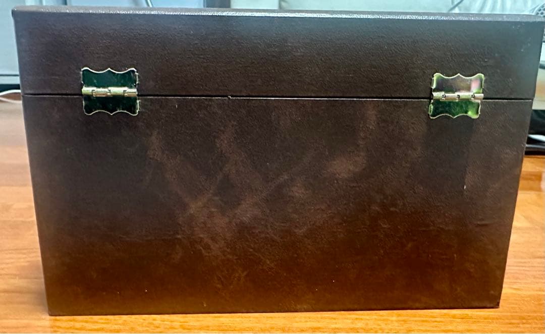 【新品・未使用】BOHEMIAガラス 花瓶 木製ボックス付き