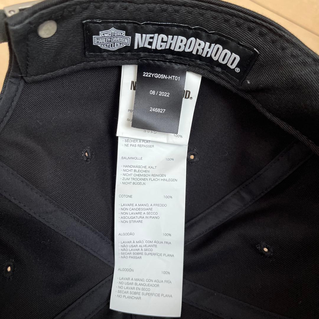 美品neighborhood✖️Harley-Davidson コラボキャップ