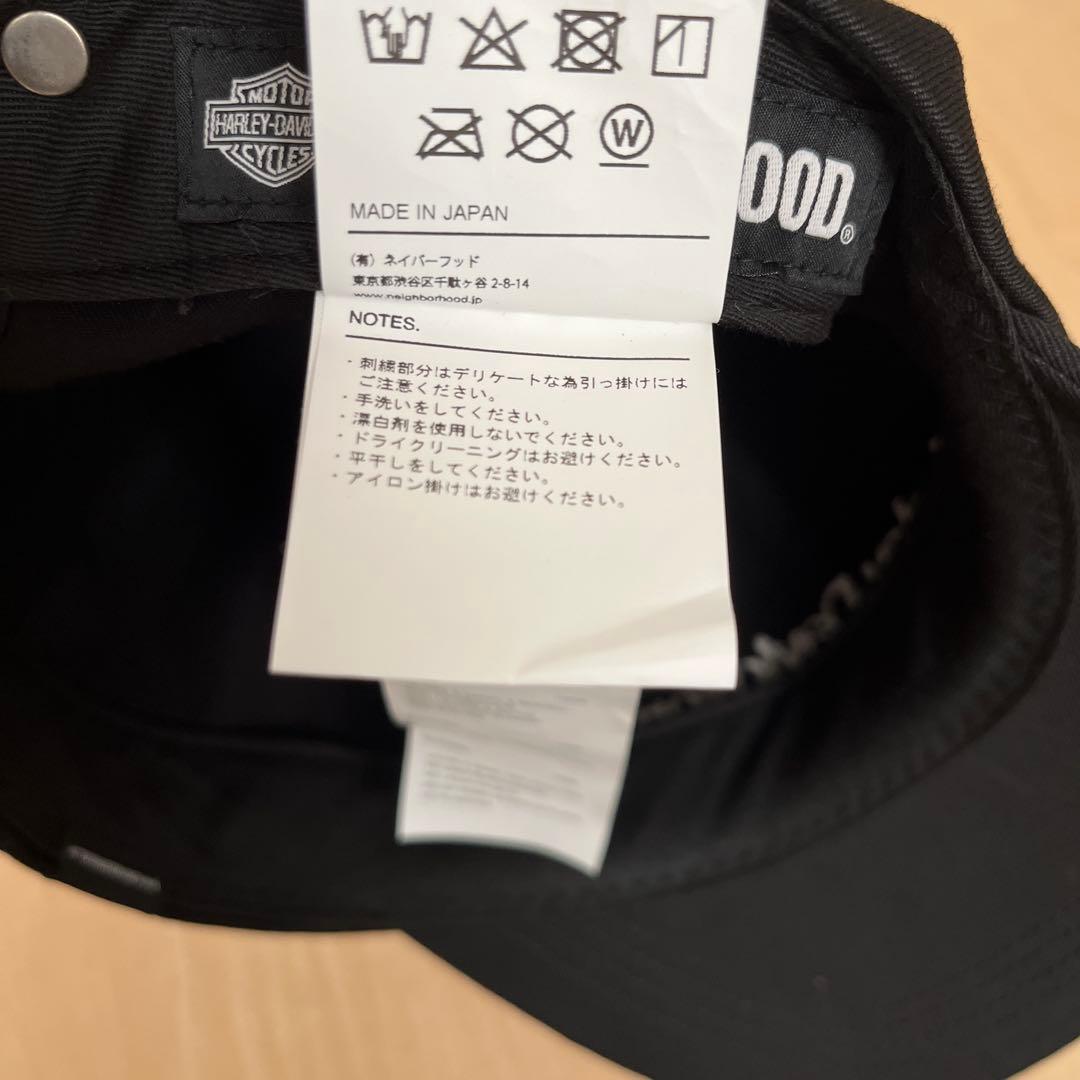 美品neighborhood✖️Harley-Davidson コラボキャップ