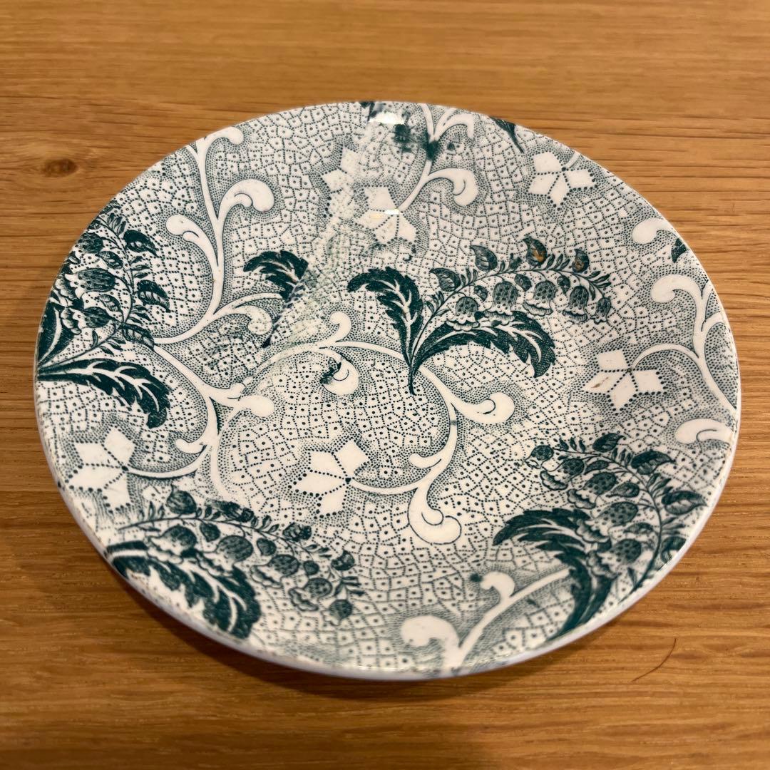 フランスアンティーク クレイユモントローすずらんmuget