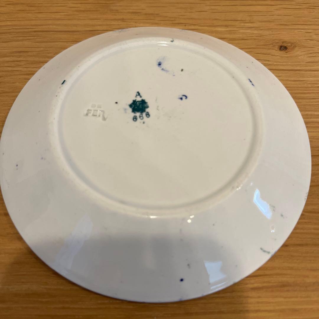 フランスアンティーク クレイユモントローすずらんmuget