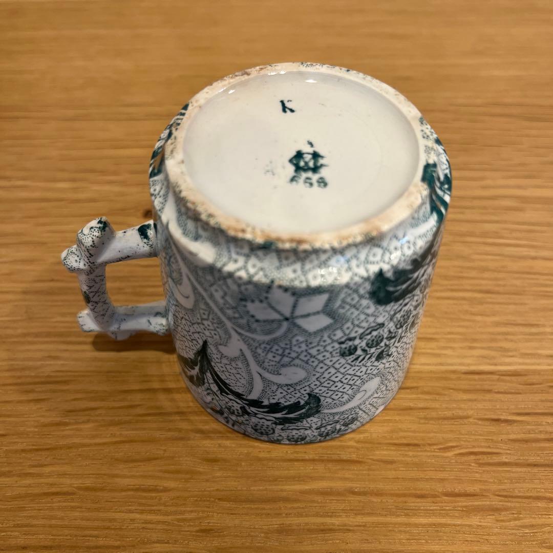 フランスアンティーク クレイユモントローすずらんmuget