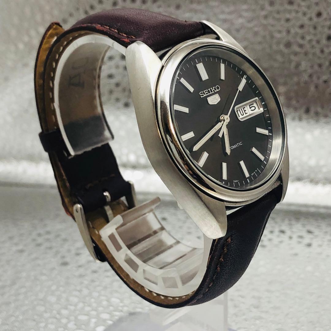 【美品】seiko5 SNXS79 SEIKO 風防傷なし