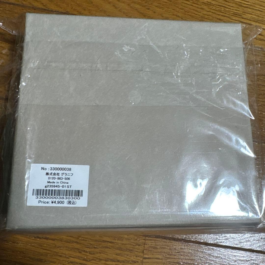 新品　グラニフ　パンどろぼう カバー｜ジップウォレット