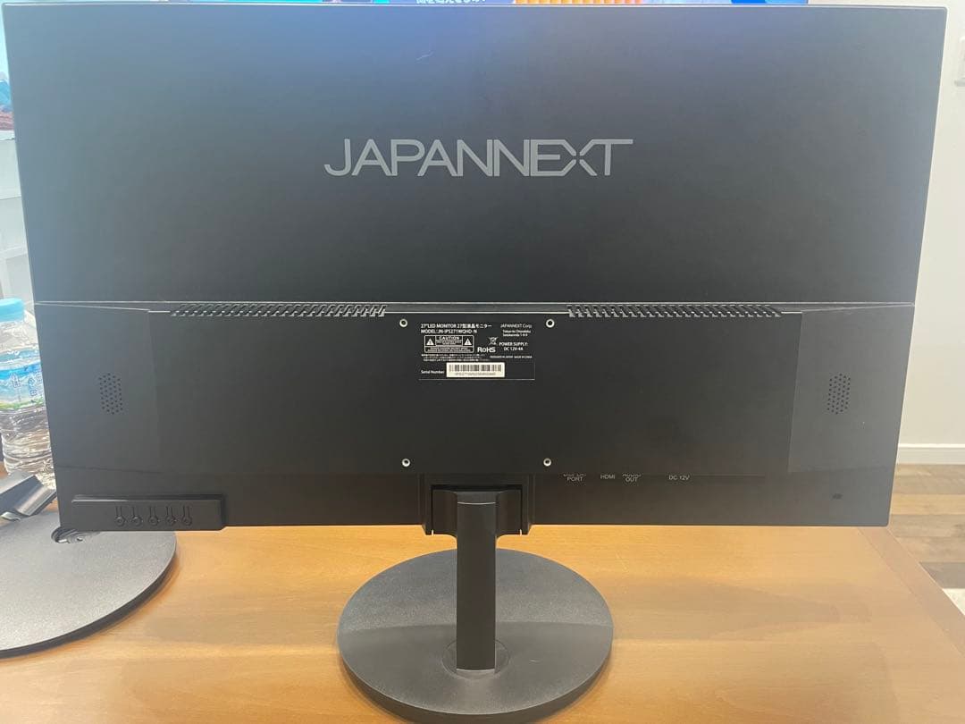 JAPANNEXT 27インチ モニター3台　JN-IPS271WQHD-N