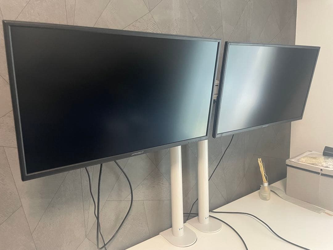 JAPANNEXT 27インチ モニター3台　JN-IPS271WQHD-N