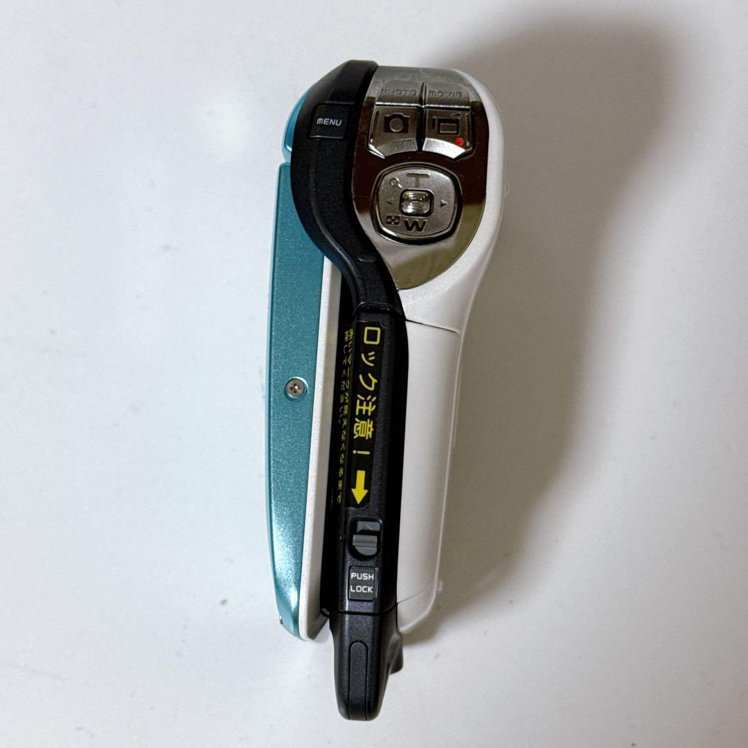 【美品】SANYO サンヨー ビデオカメラ Xacti DMX-CA65 ブルー