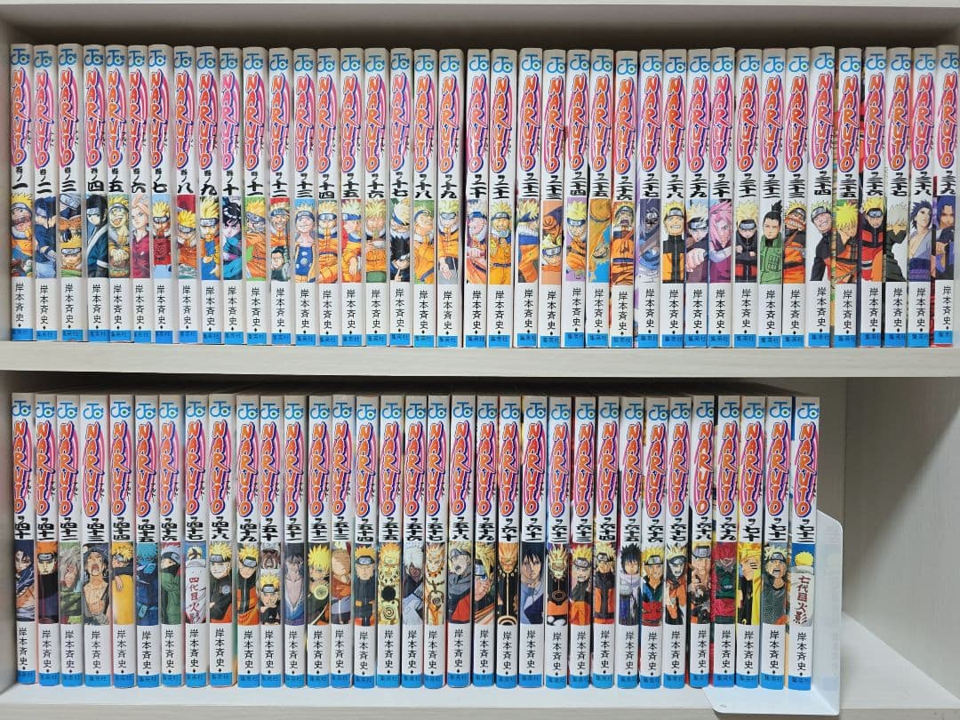 NARUTO 全72巻[完]+関連本12冊セット全巻簡易クリーニング済み/N01