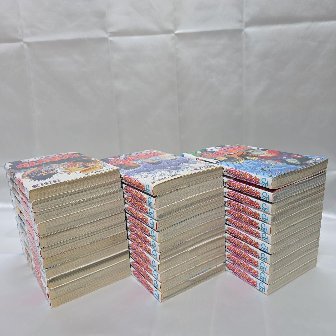 NARUTO 全72巻[完]+関連本12冊セット全巻簡易クリーニング済み/N01