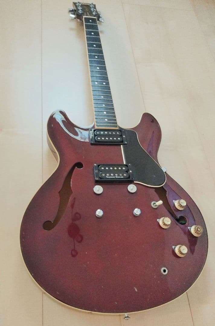 ヤマハSA1200ハードケース付　セイモアダンカンP.U.リプレース→戻しも可能