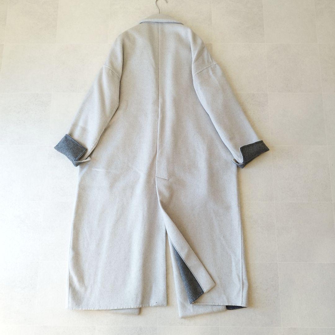 Dia grande様✨エンフォルド チェスターコート バイカラー ライトグレー