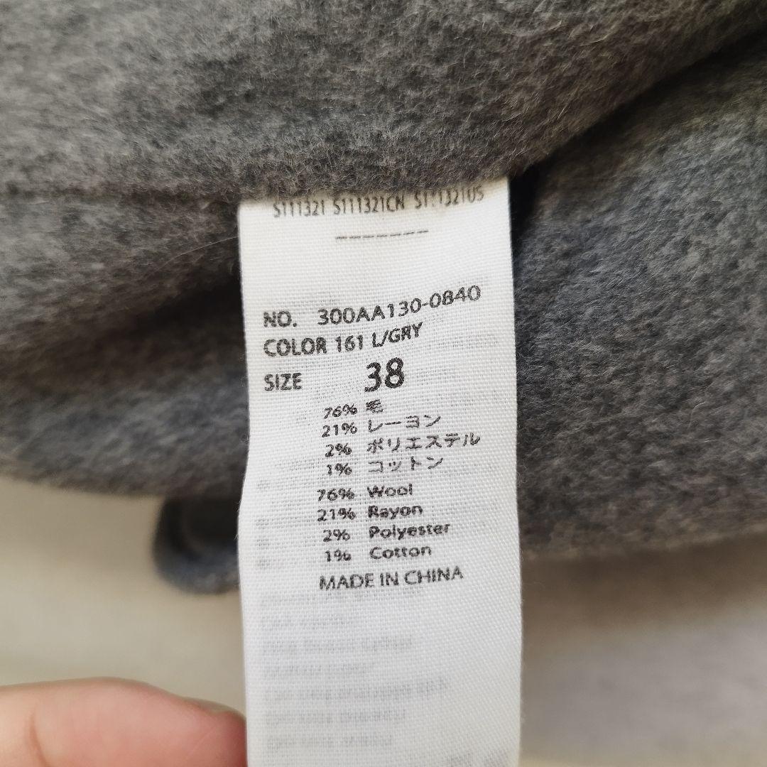 Dia grande様✨エンフォルド チェスターコート バイカラー ライトグレー