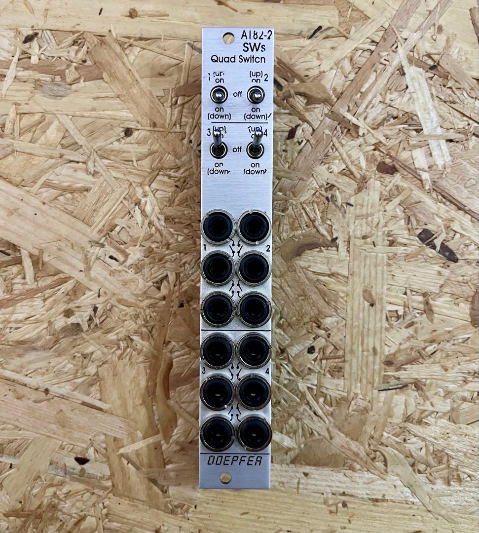 Doepfer A-182-2 Quad Switches モジュラーシンセ
