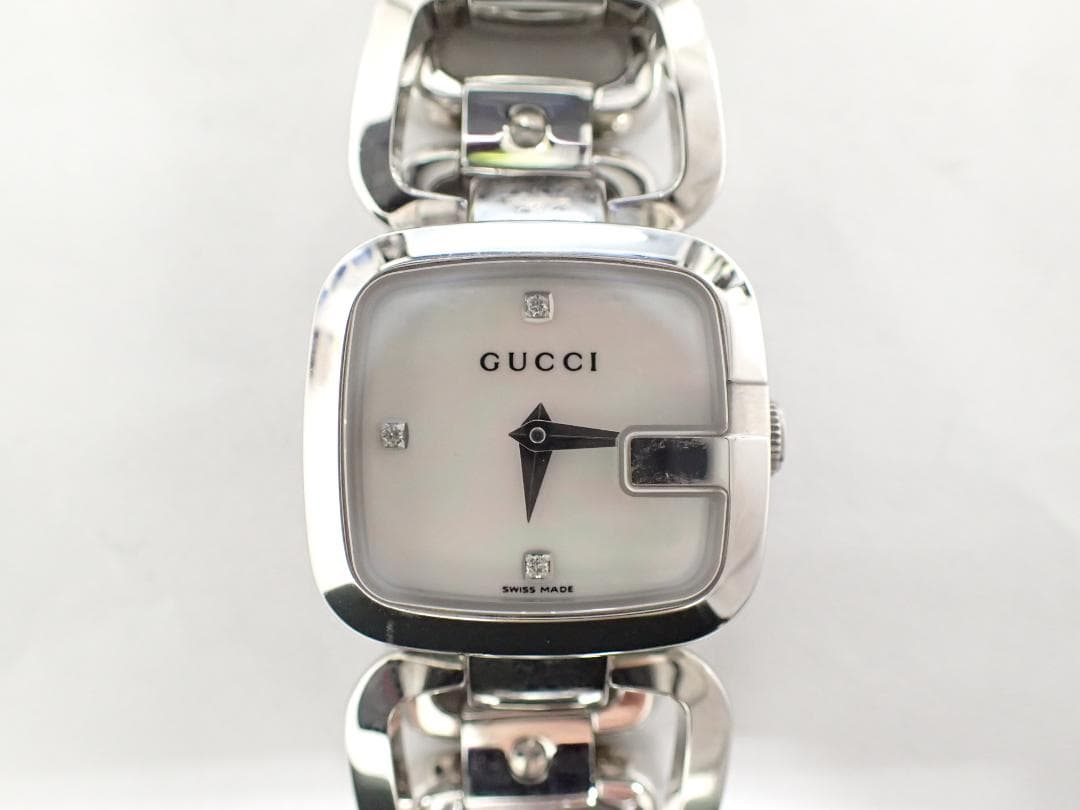 グッチ 125.5 Gコレクション シェル文字盤 腕時計