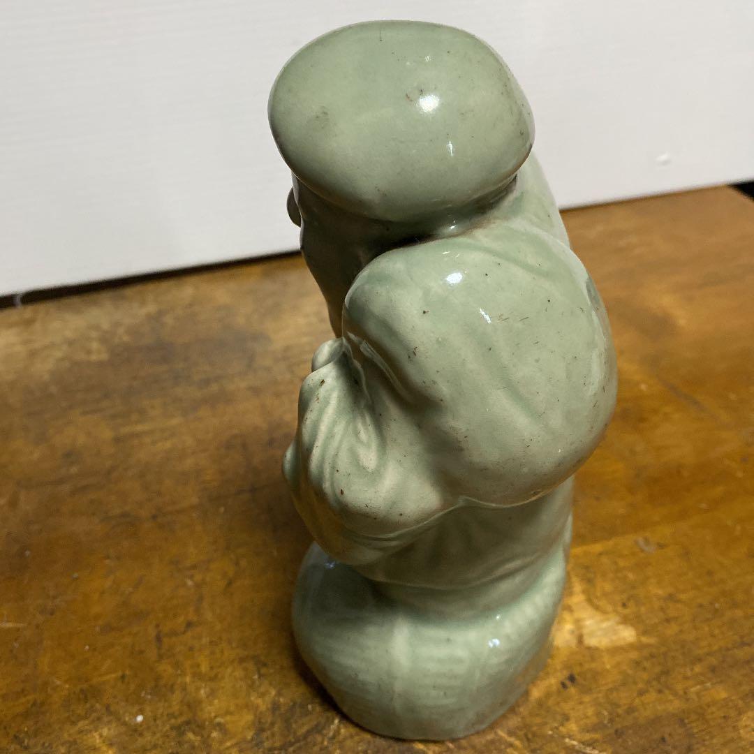 古伊万里青磁大黒天ふせ香炉