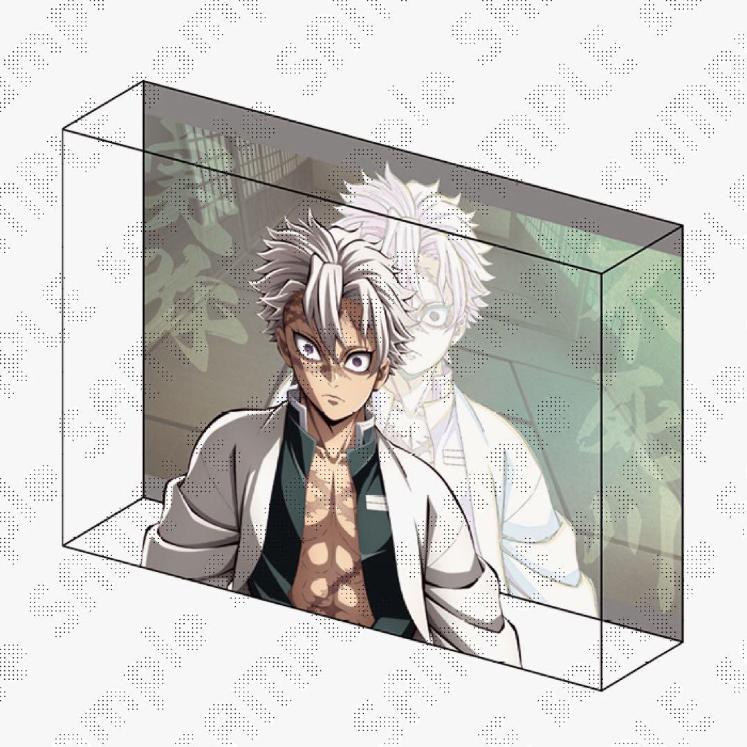 鬼滅の刃 柱イベント 開幕企画 二層 アクリルブロック 不死川実弥 柱稽古編