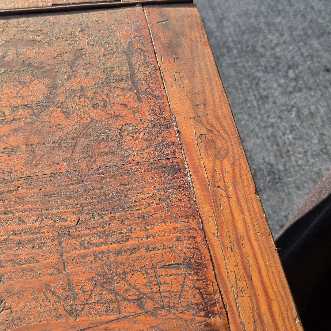 リペア 未使用 ヨーロッパ製 アンティーク デスク チェア 【送料込み】