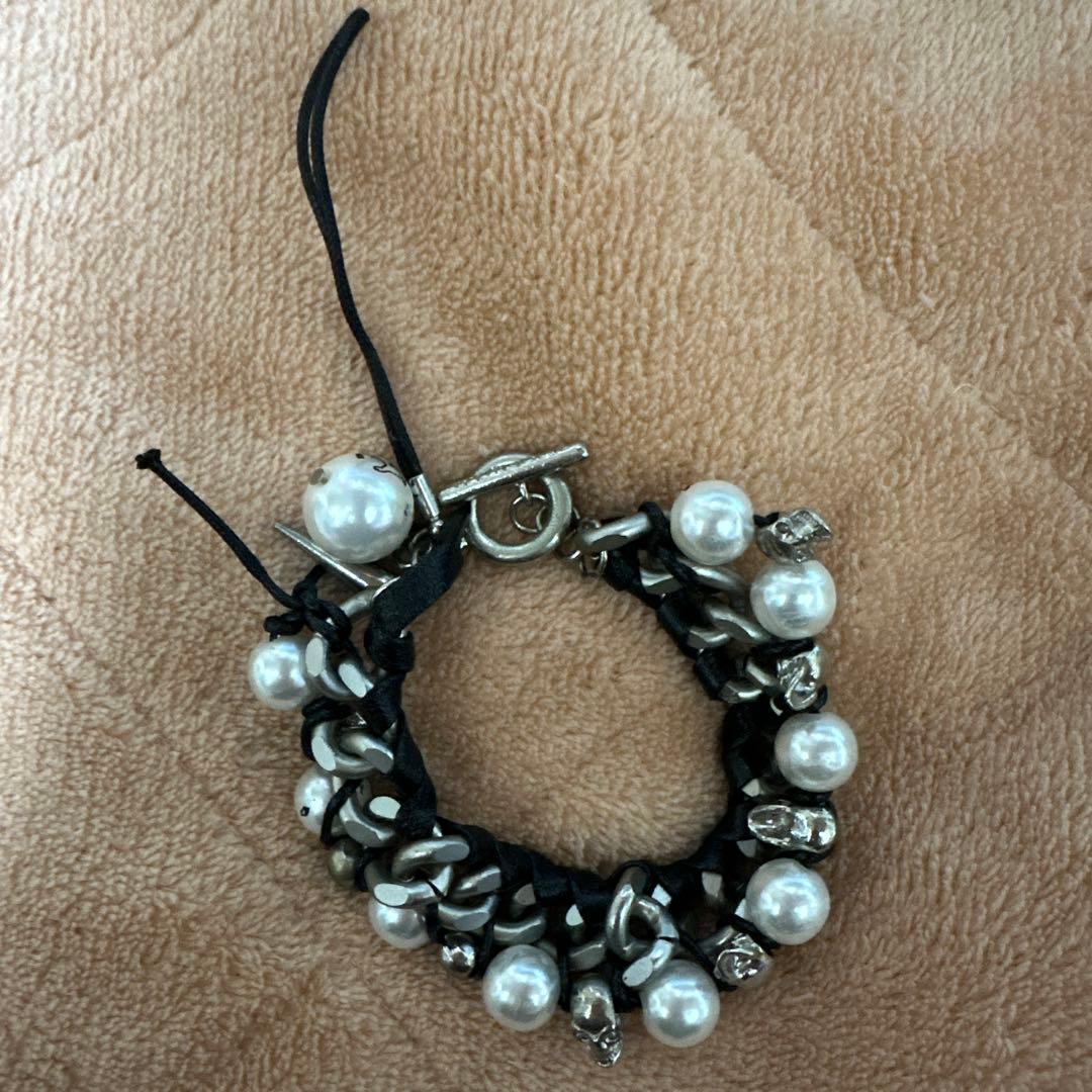 BIGBANG G-DRAGON パール メタルストラップブレスレット❣️