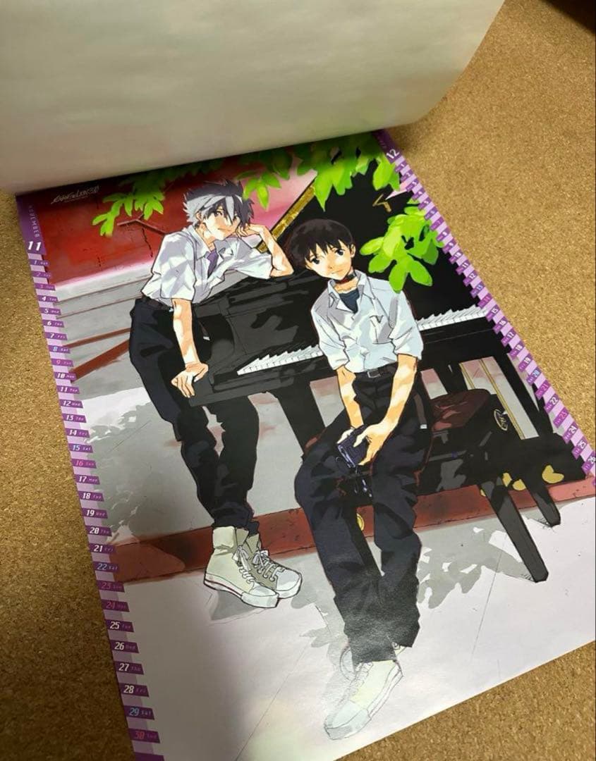 エヴァンゲリオン新劇場版　2014年A2カレンダー　ポスター