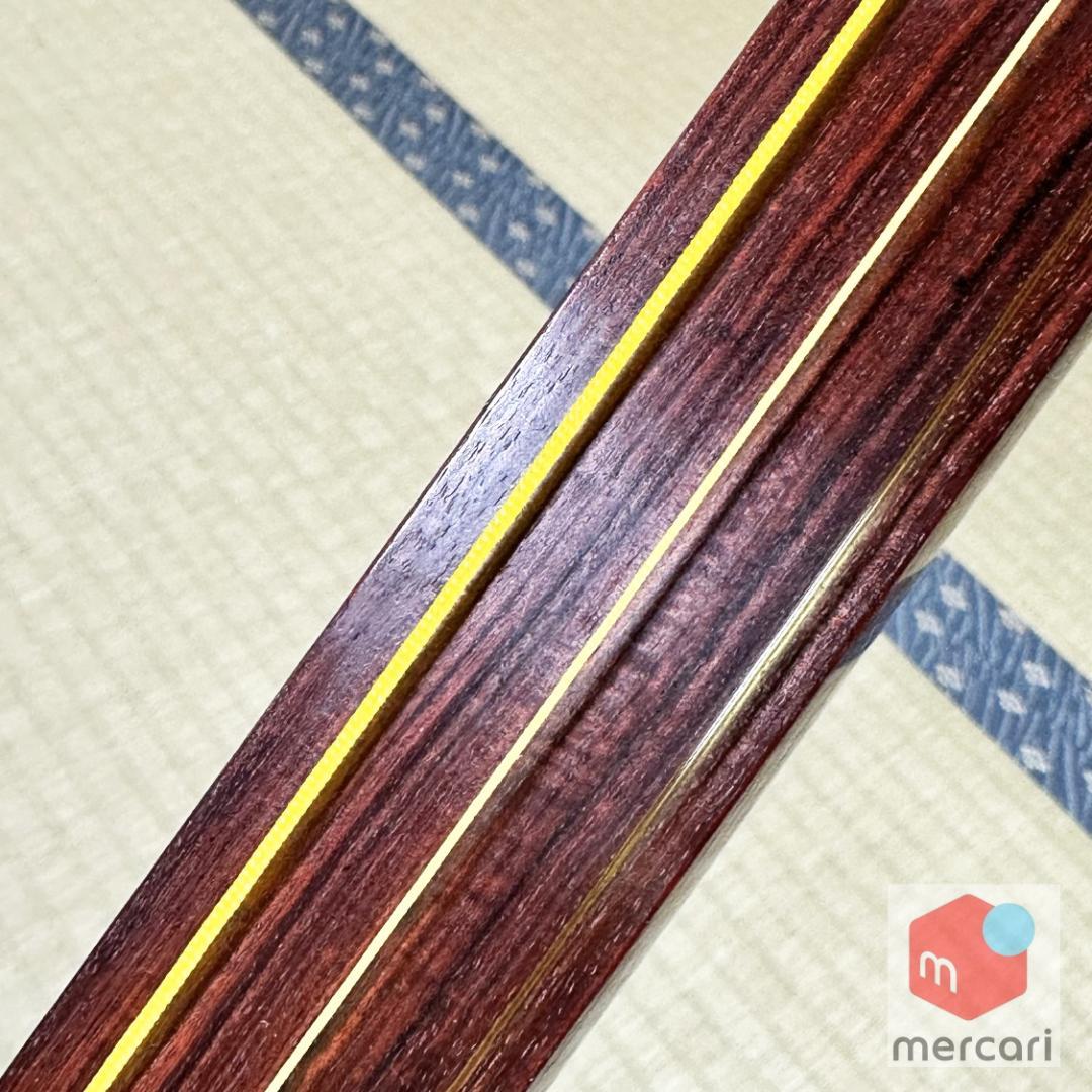 新品 津軽三味線 本体 紅木 太棹 展示品 新品軽量ケース付 新津01