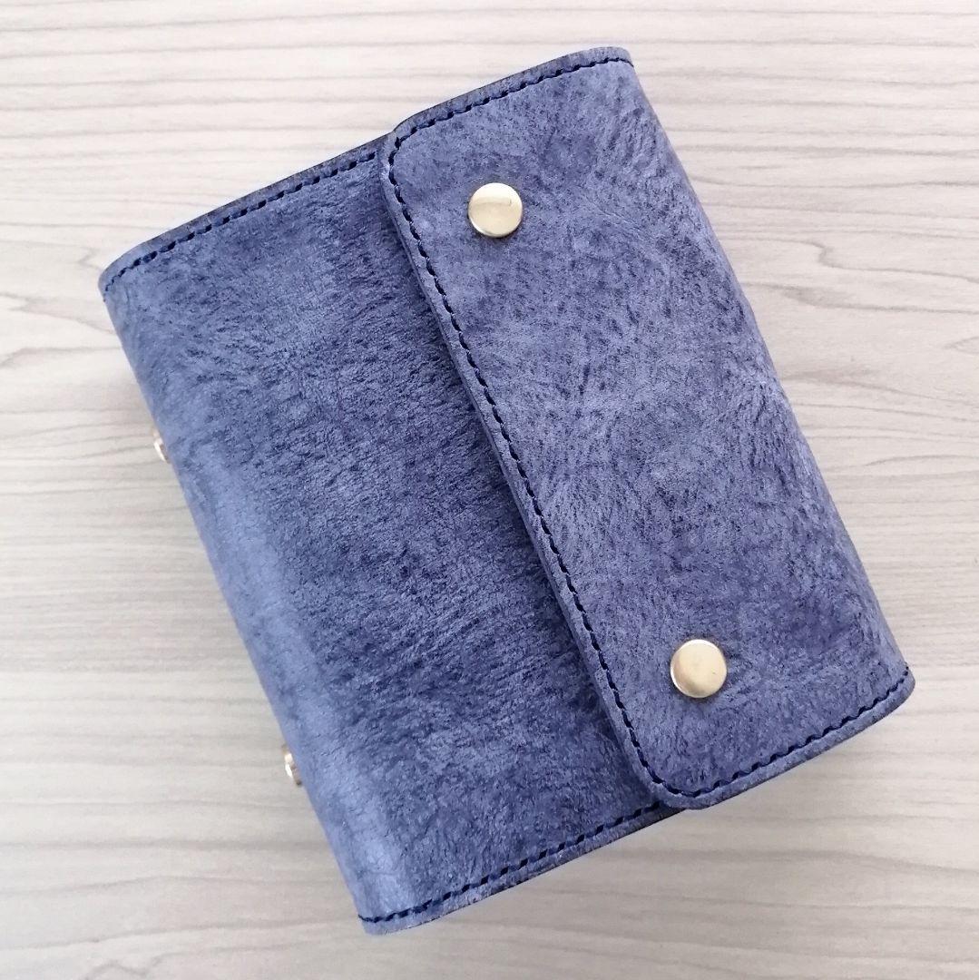 ミニ6 システム手帳 ダークグレー