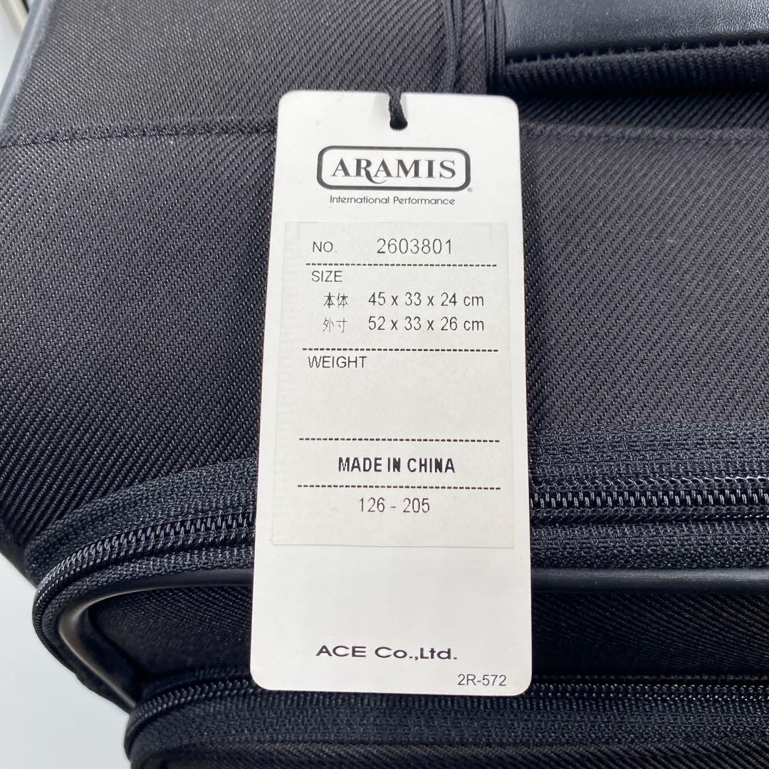 ace. ARAMIS キャリーケース スーツケース 大容量 旅行 ビジネス 黒