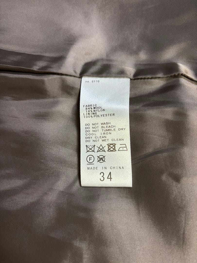 【美品】spick&span ハミルトン ウールコート