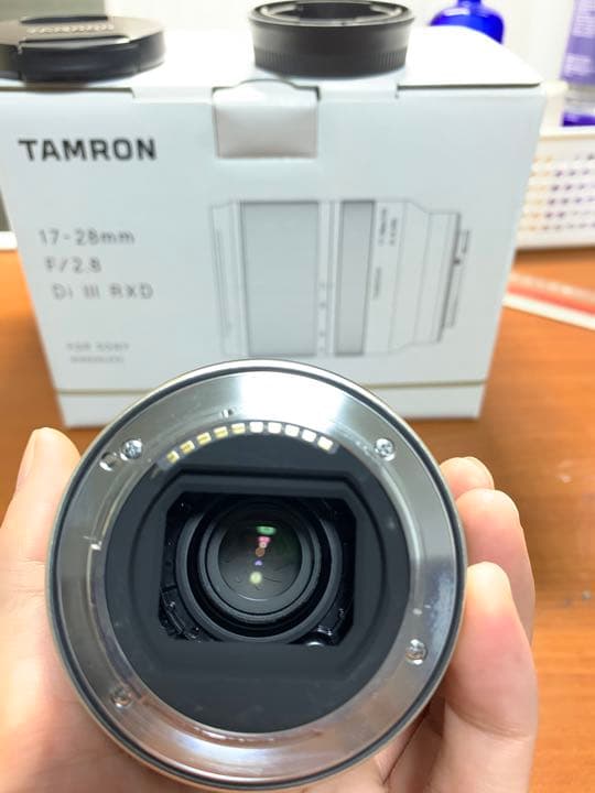 レンズ(ズーム) Tamron 17-28 f2.8 (sony)