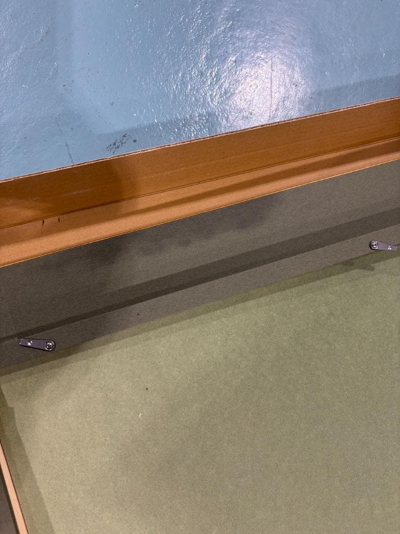 仮縁　油絵　ゴールド