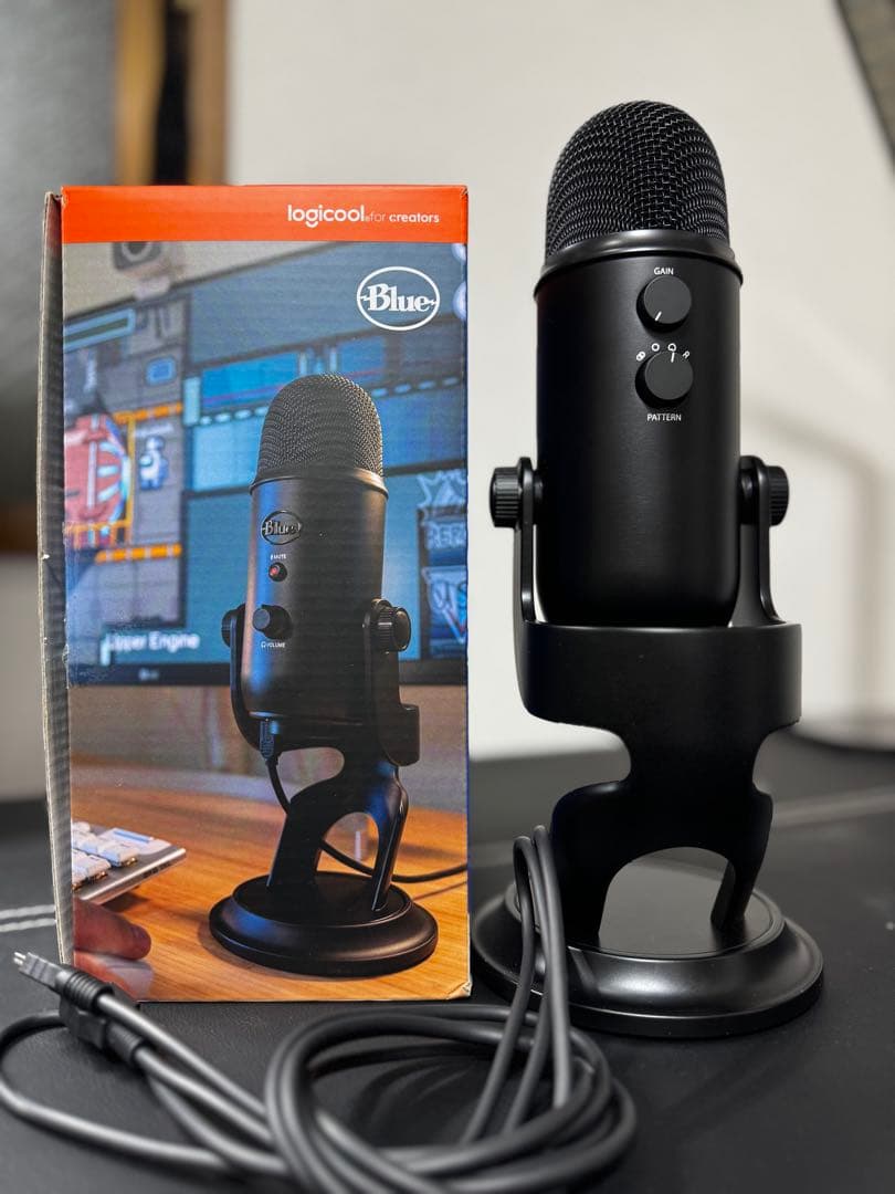 Logicool G Blue Yeti ゲーミングマイク BM400BK