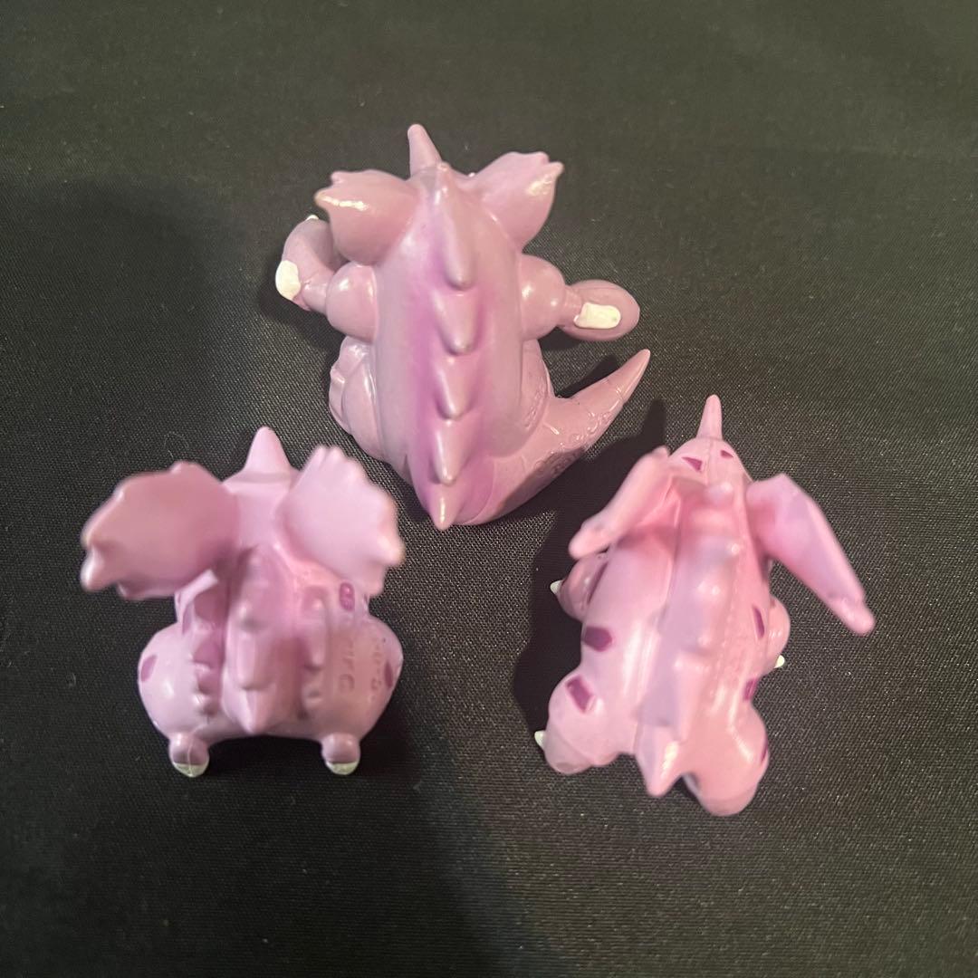 ⚫︎︎【当時もの】モンコレ ニドラン♂ ニドリーノ ニドキング ポケモン TOMY