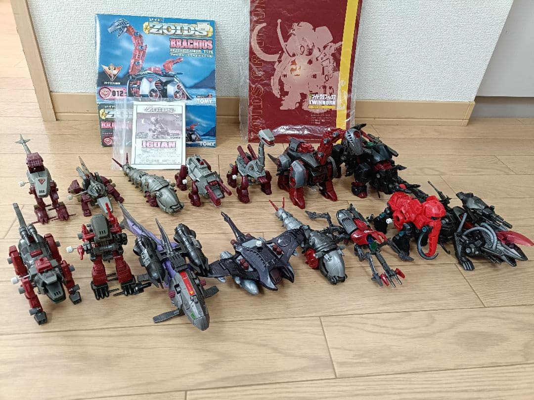 旧ゾイド　復刻版　ゼンマイ式　15体セット　ガイロス帝国 　ゼネバス帝国