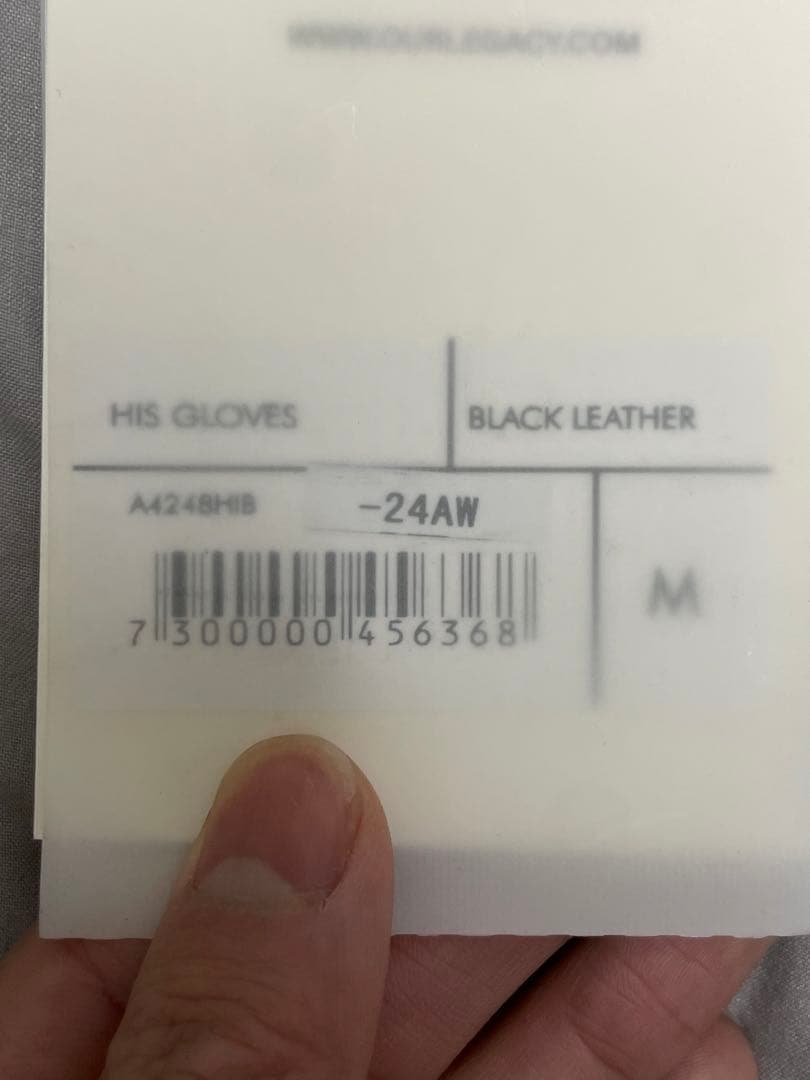 小物 Our Legacy HIS GLOVES