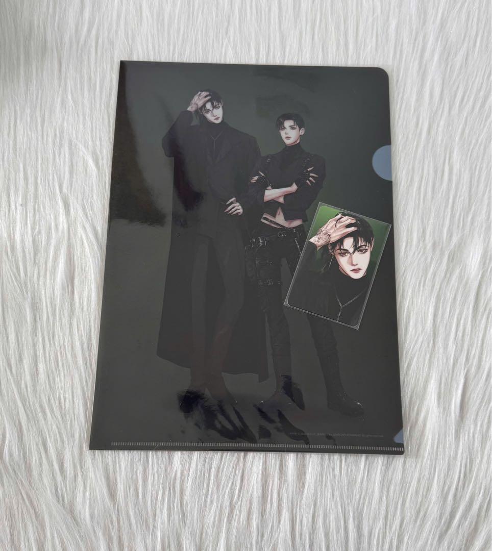 韓国BL 鬼夜曲 闇に響く亡霊の唄 クリアファイル