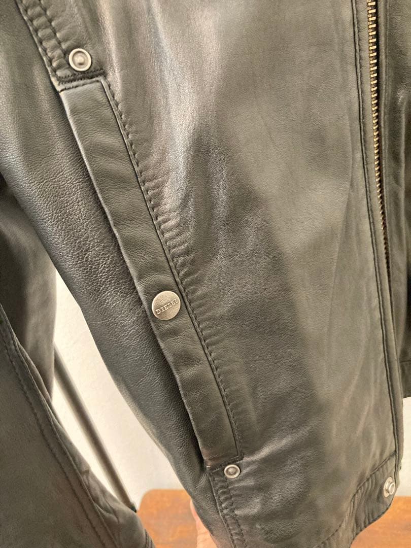 DIESEL レザーライダースジャケット