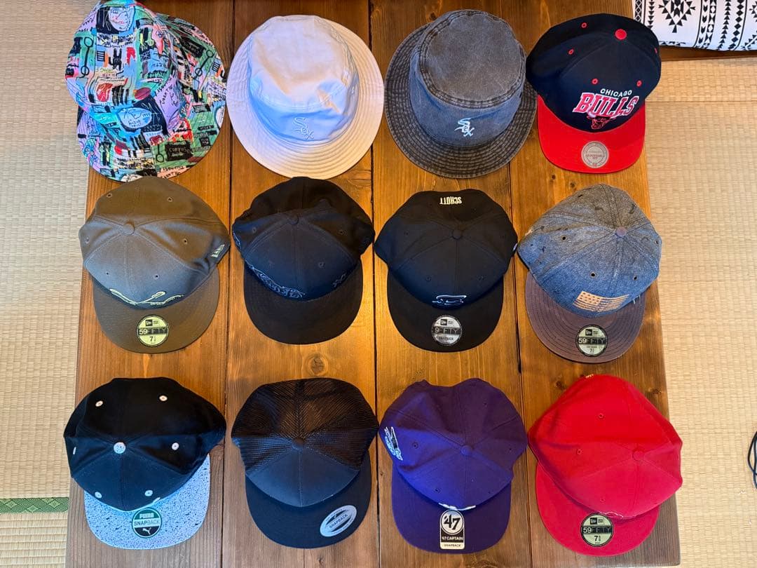 New Era, 47 etc...キャップ バケットハット 12個セット