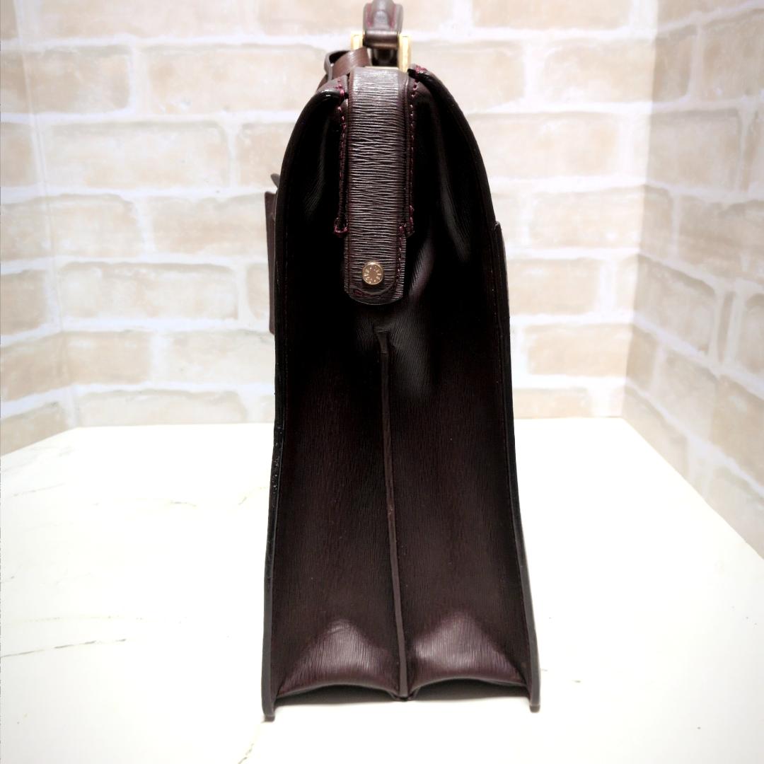 ★DAKS【ダックス】ダレスバッグ/ビジネスバッグ ボルドー ACE製 希少