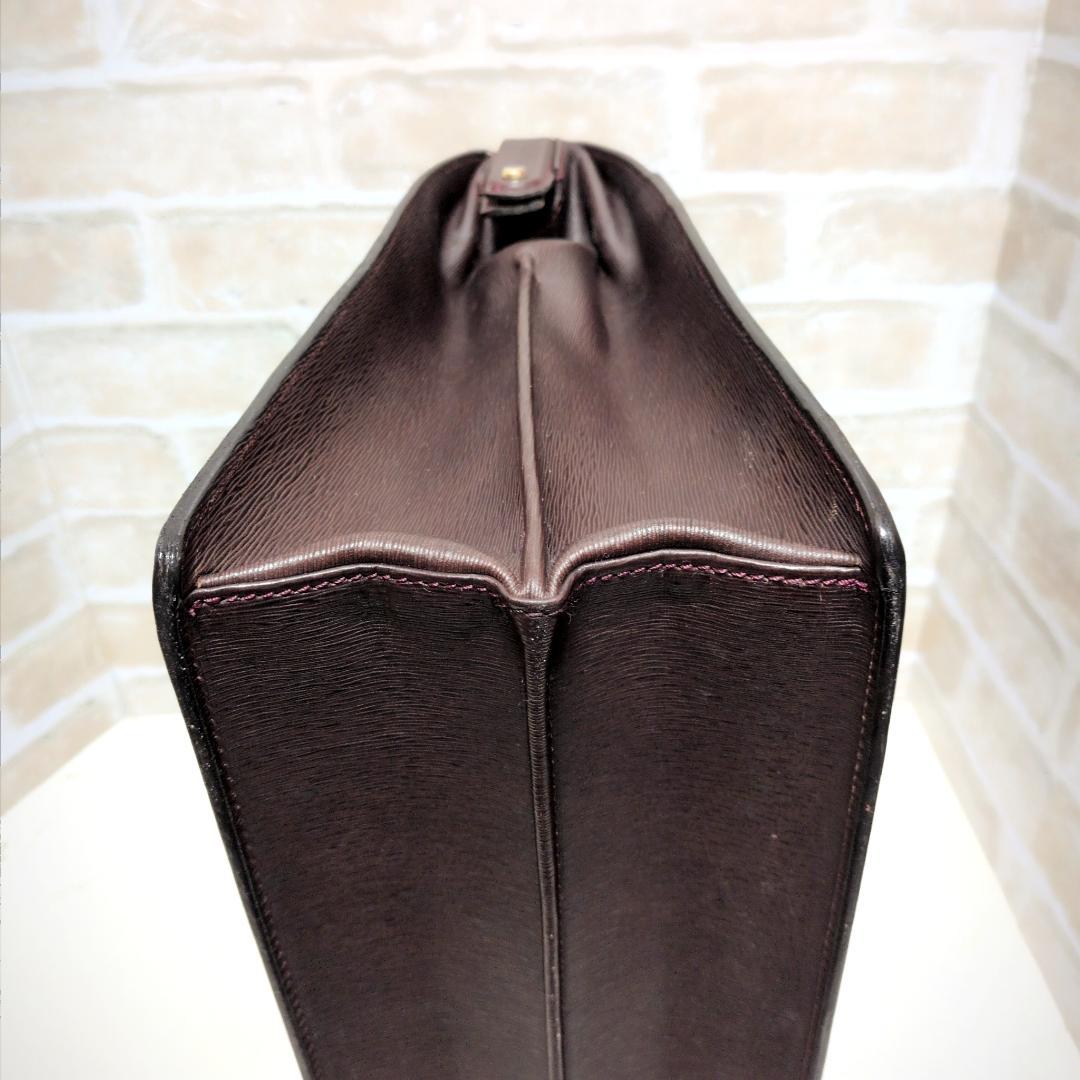 ★DAKS【ダックス】ダレスバッグ/ビジネスバッグ ボルドー ACE製 希少