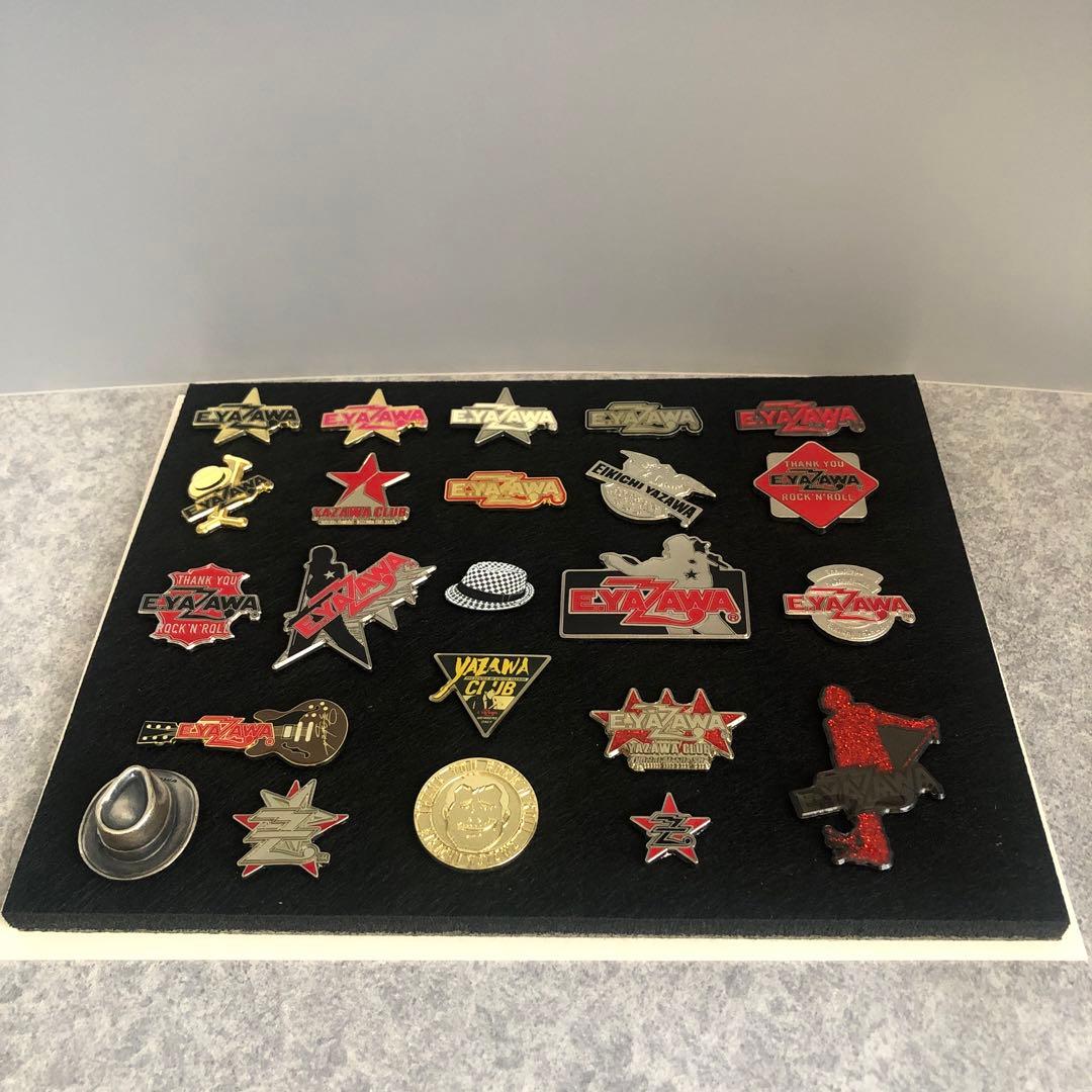 矢沢永吉ピンバッジスペシャルセット（激レア）4セット