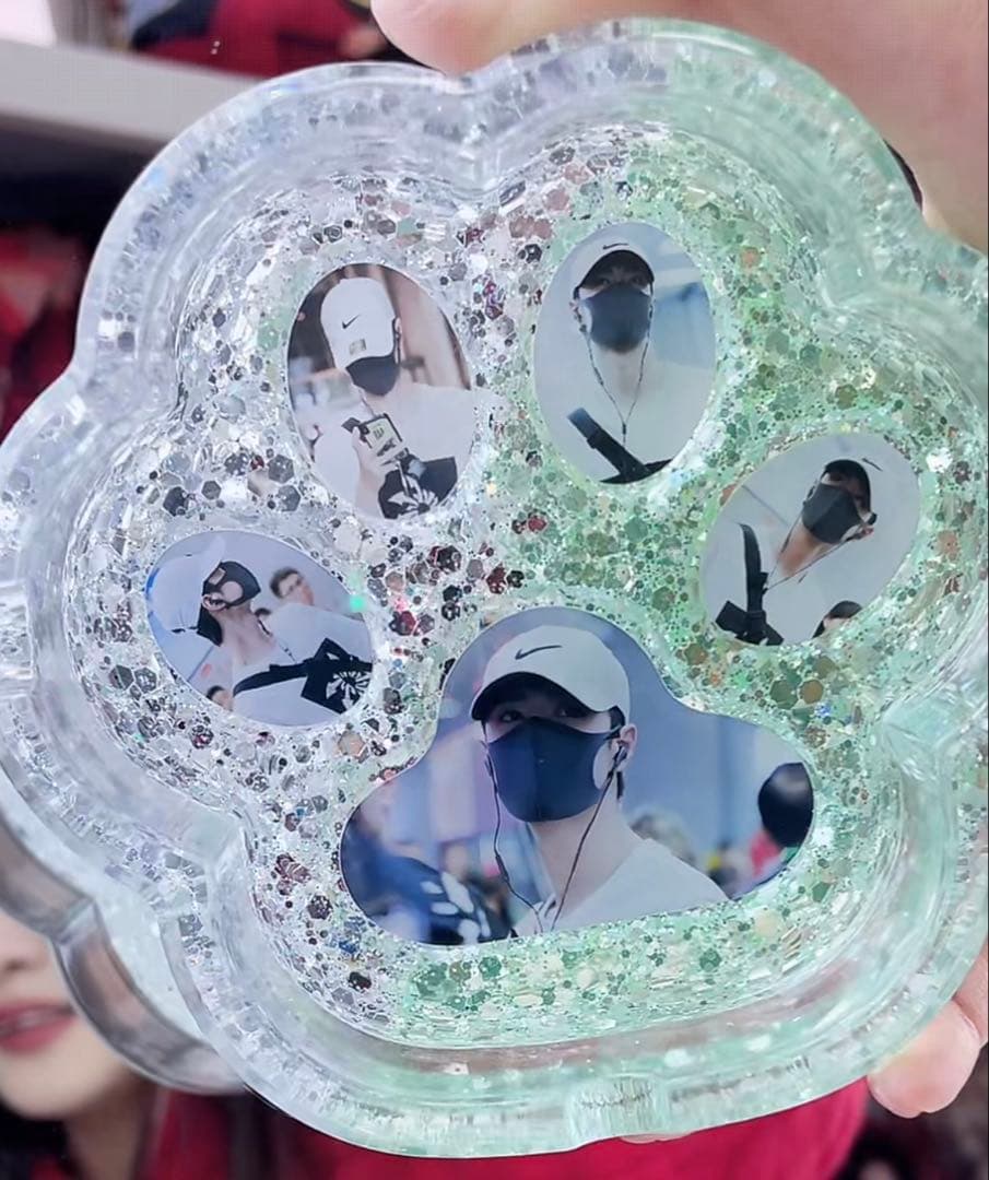 王一博 新作 ジャンボレジン猫肉球トレー 7点セット❣️確認用❣️