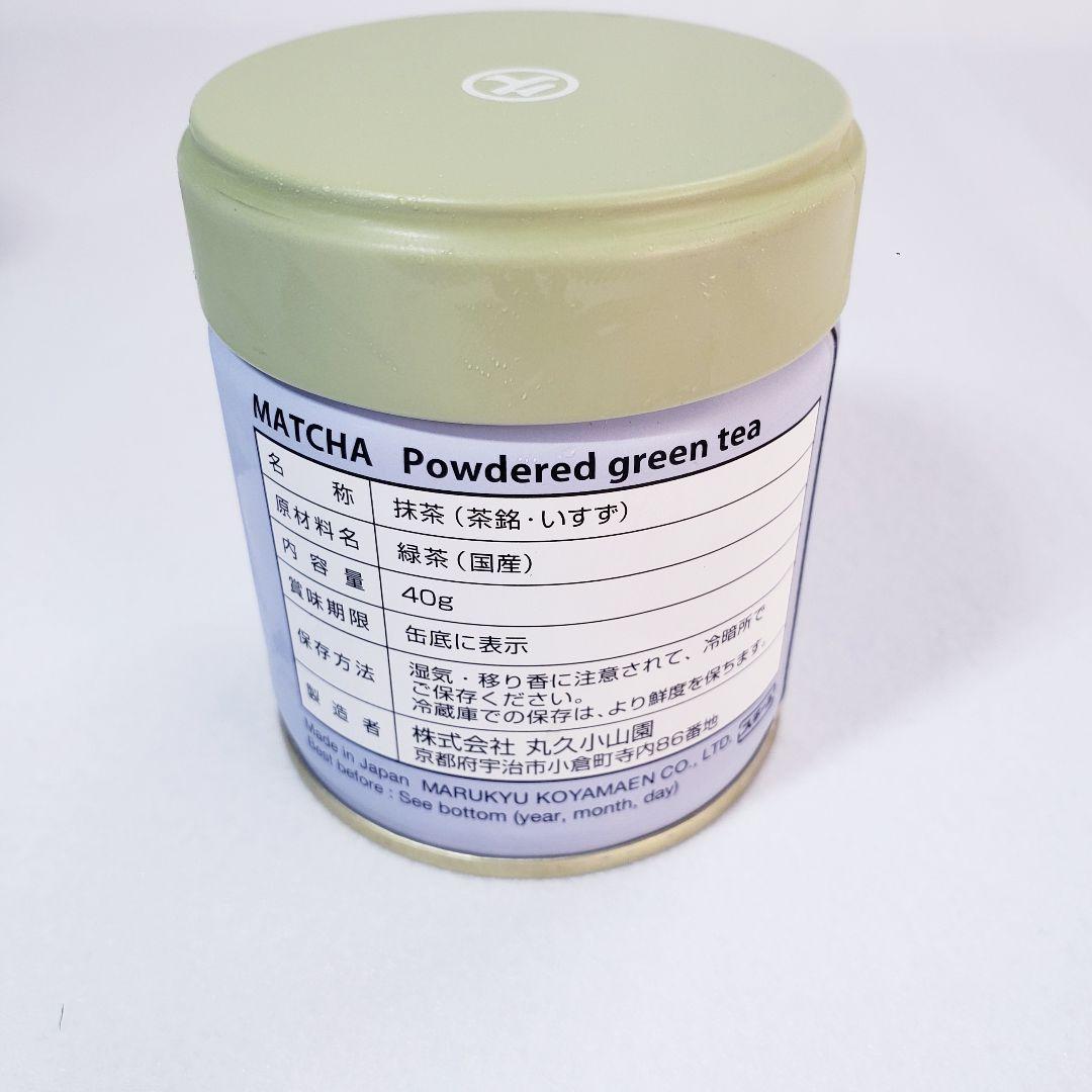 ★丸久小山園 ★　五十鈴 抹茶 40g 5缶