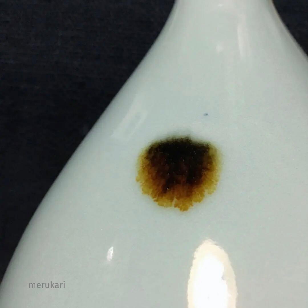 二代 諏訪蘓山 青磁 飛青磁 花入 花立 花瓶 /骨董/時代物