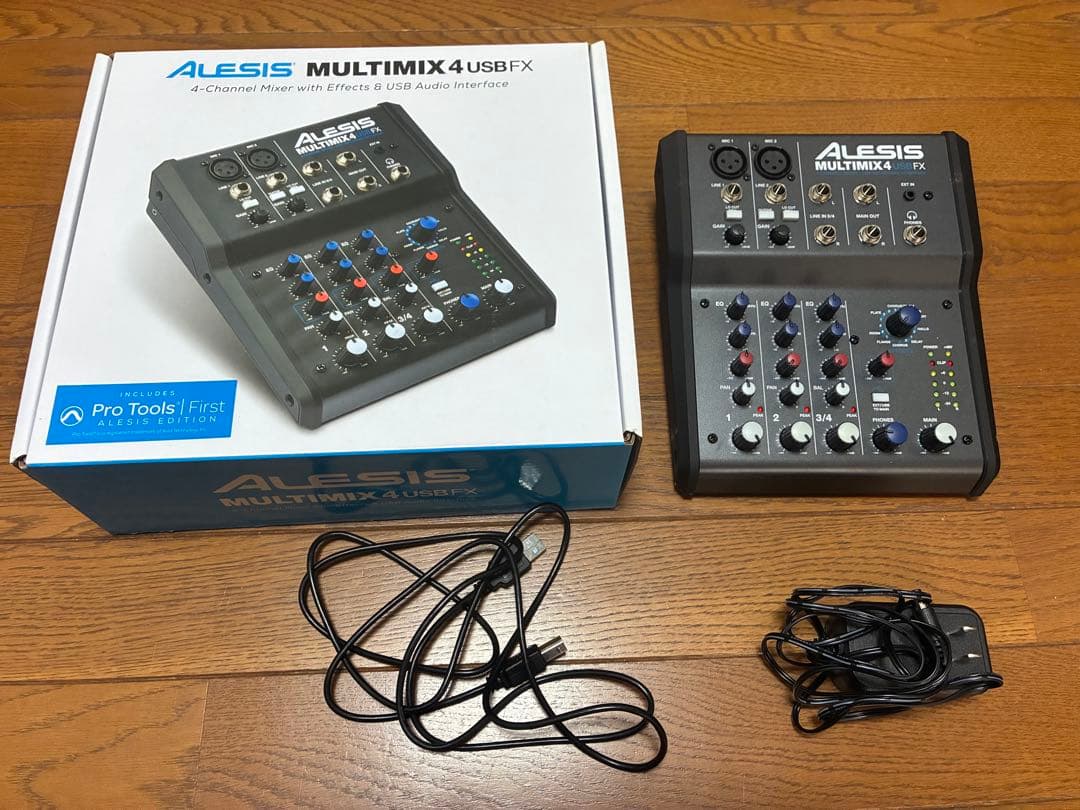 Alesis MULTIMIX4 USBFX 4チャンネルミキサー