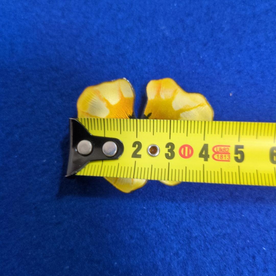 Y02 David Andersen 花型ブローチ 約4.5cm　シルバー