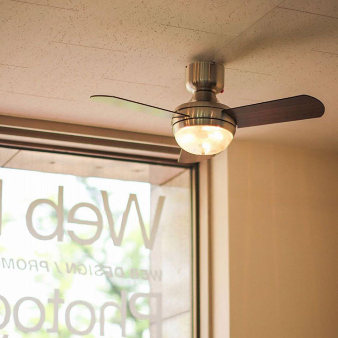 MEHVE Ceiling fan light 電球付き