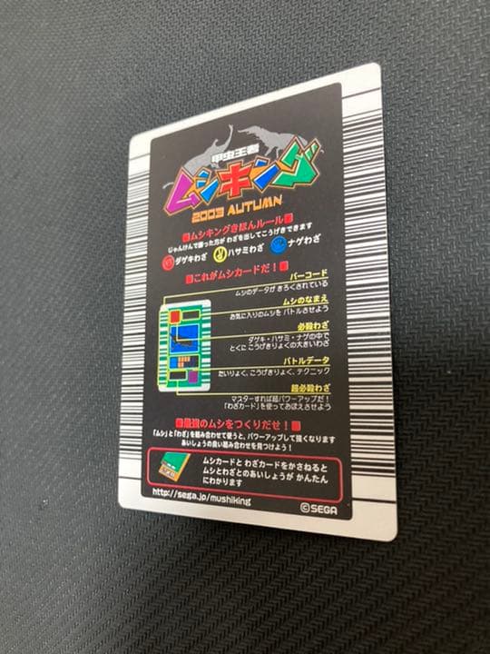 ムシキング　カード　ヘラクレスオオカブト　2003 002H