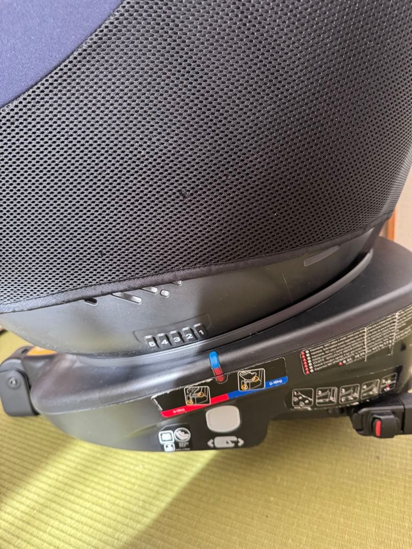 ※値下げJoie 回転式チャイルドシート ネイビー