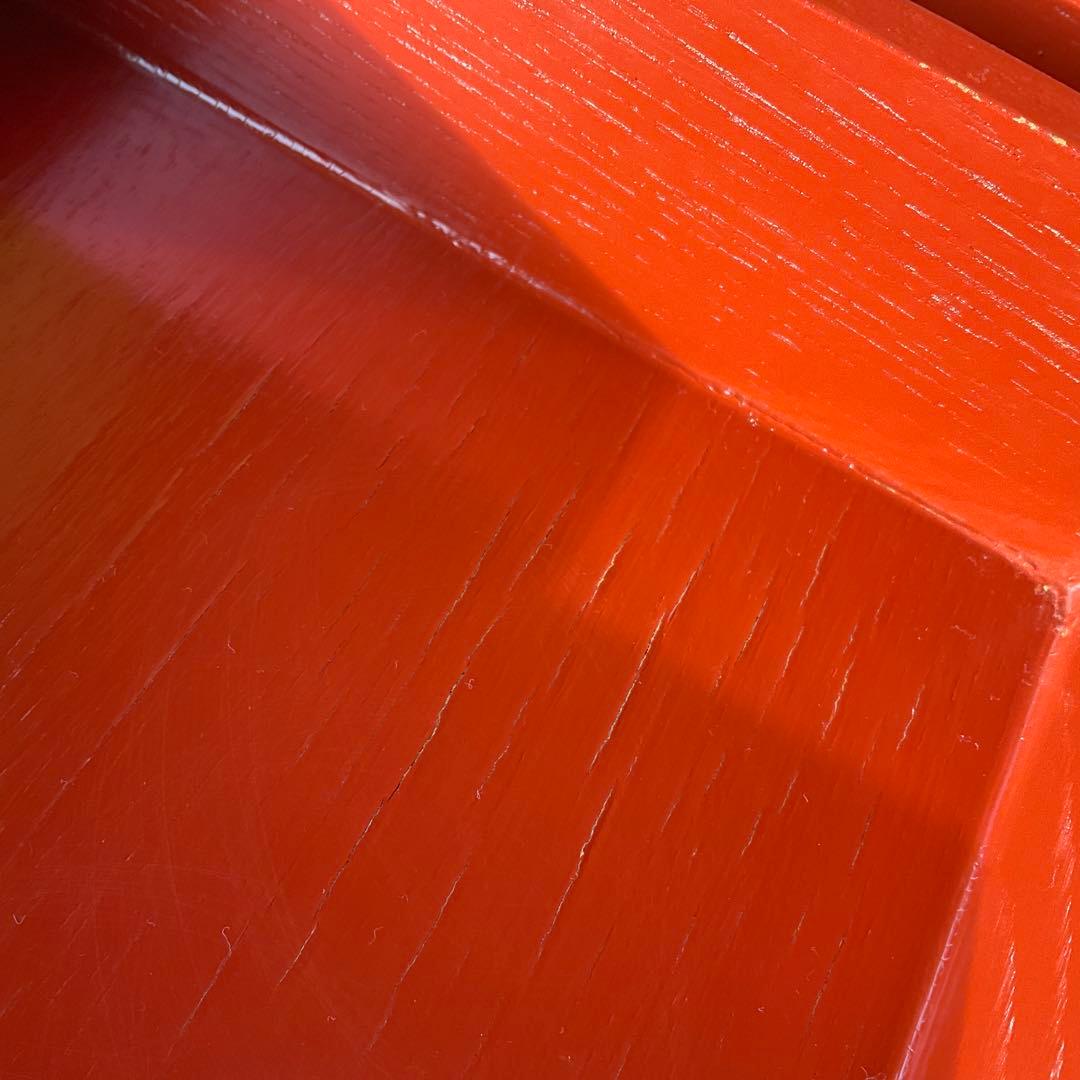 木製重箱 金箔装飾