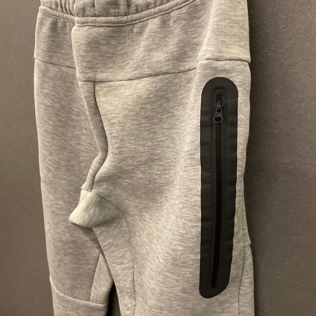 ナイキ テックフリースパンツ グレー キッズM オンライン完売品